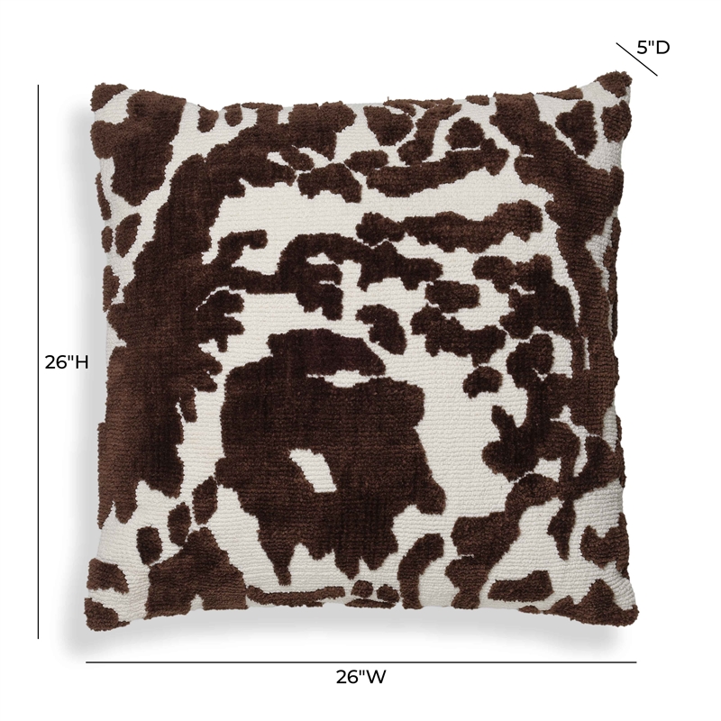 Coast Chocolate Brown Tufted 26