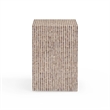 Derry Lavender Capiz Shell Nightstand