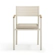 Sardinia Cream Outdoor Dining Chair - Set of 2