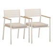 Sardinia Cream Outdoor Dining Chair - Set of 2