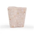 Slab Sunset Pink Terrazzo Side Table