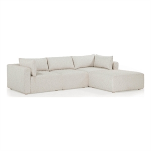 Hangover Cream Outdoor Modular Sectional