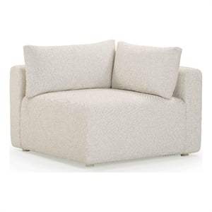 Hangover Cream Modular Outdoor Corner Chair