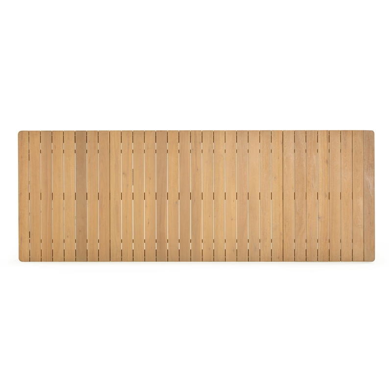 Sardinia Light Teak Outdoor Dining Table