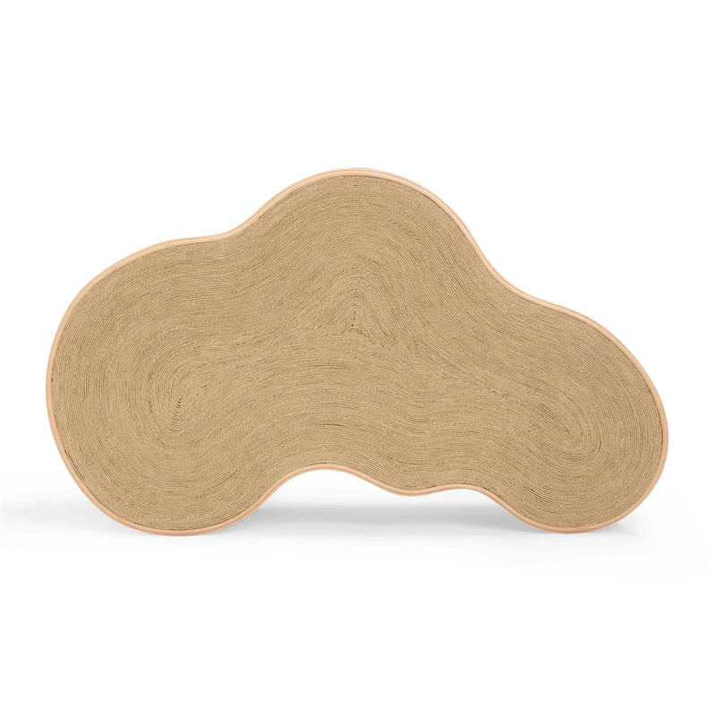 Slab Natural Seagrass Coffee Table