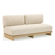 Reavan Cream Outdoor Upholstered Lounge Sofa
