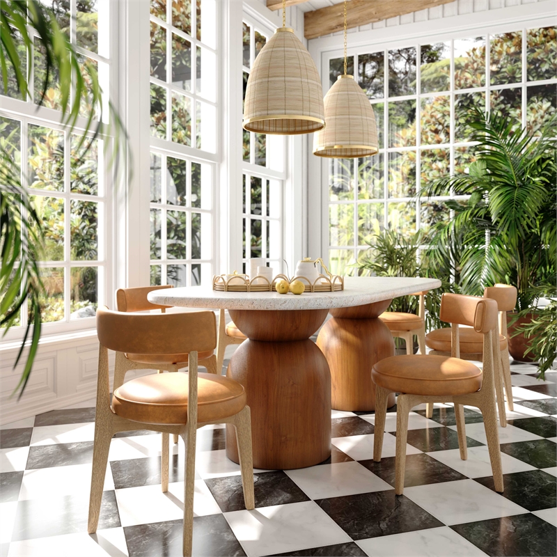 Cynthia Travertine Concrete Indoor / Outdoor 87