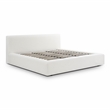 Meena Cream Upcycled Linen Storage King Bed