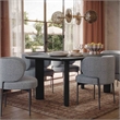 Maureen Speckled Grey Performance Boucle Dining Chair