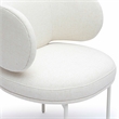 Maureen Cream Performance Upcycled Linen Dining Chair