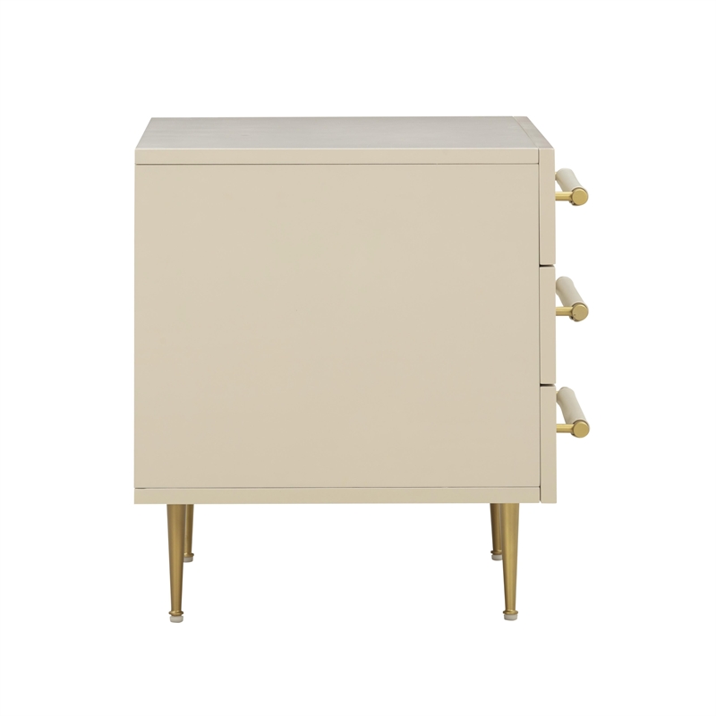 Trident Taupe Nightstand