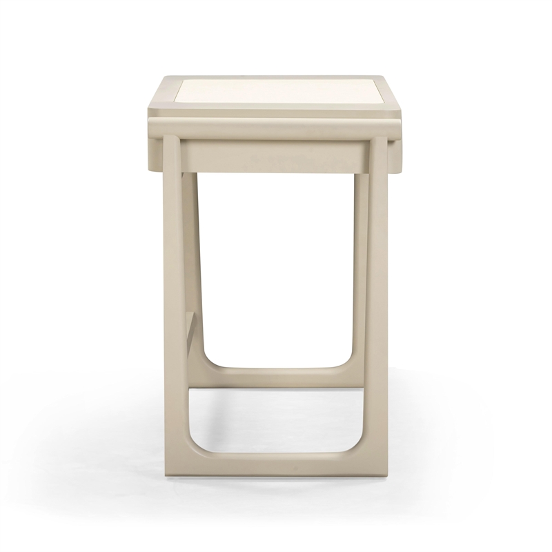 Alfalfa Taupe 2 Drawer Desk