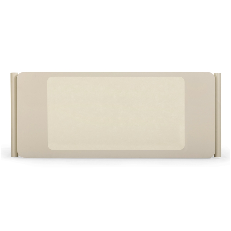 Alfalfa Taupe 2 Drawer Desk