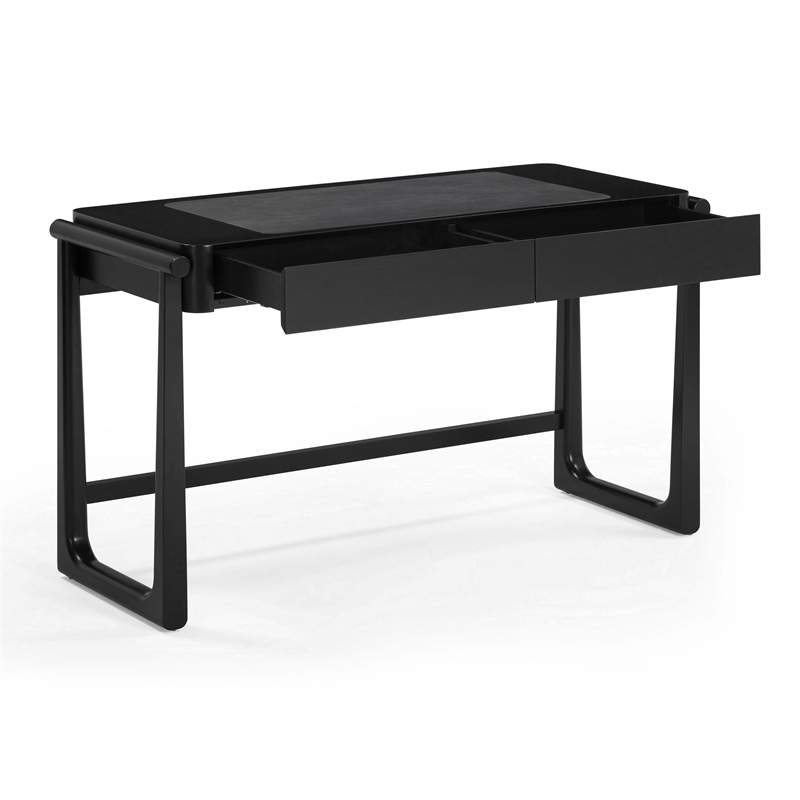 Alfalfa Black 2 Drawer Desk