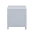 Patty Pastel Blue Rattan 2 Drawer Nightstand