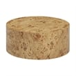 Fig Natural Burl Drum Coffee Table