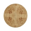Fig Natural Burl Drum Coffee Table
