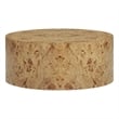 Fig Natural Burl Drum Coffee Table