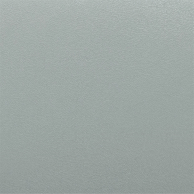 Chakka Blue Genuine Leather Accent Chair