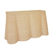 Egan Natural Rattan Console Table