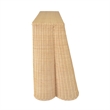 Egan Natural Rattan Console Table