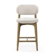 Carnation Cream Performance Fabric Counter Stool