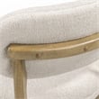 Carnation Cream Performance Fabric Counter Stool