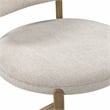 Carnation Cream Performance Fabric Counter Stool