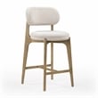 Carnation Cream Performance Fabric Counter Stool