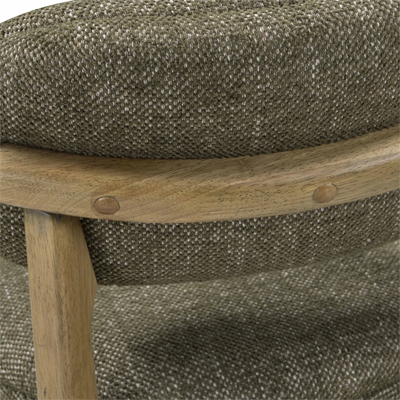 Carnation Green Performance Fabric Counter Stool