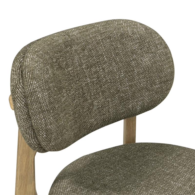 Carnation Green Performance Fabric Counter Stool