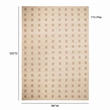 Hari Natural Hand-Tufted Large 8' x 10' Floor Rug