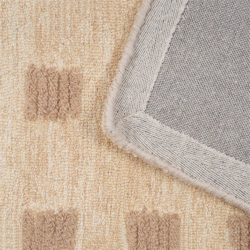Hari Natural Hand-Tufted Large 9' x 12' Floor Rug