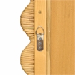 Bama Long Natural Rattan Wall Mirror