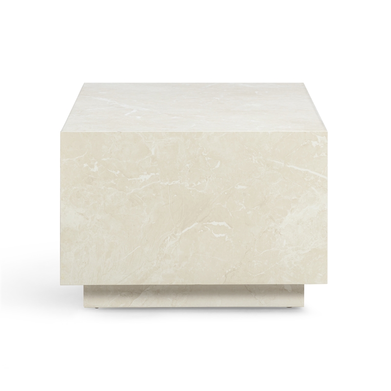 Romy Cream Travertine Coffee Table