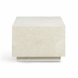 Romy Cream Travertine Coffee Table