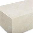 Romy Cream Travertine Coffee Table
