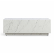 Romy White Marble Coffee Table