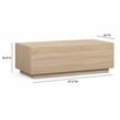 Romy in Faux Wood Coffee Table