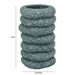 Gabby Speckled Green Cairn Vase