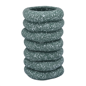 Gabby Speckled Green Cairn Vase