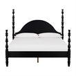 Rosalie Black Ash King Bed
