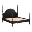 Rosalie Black Ash King Bed
