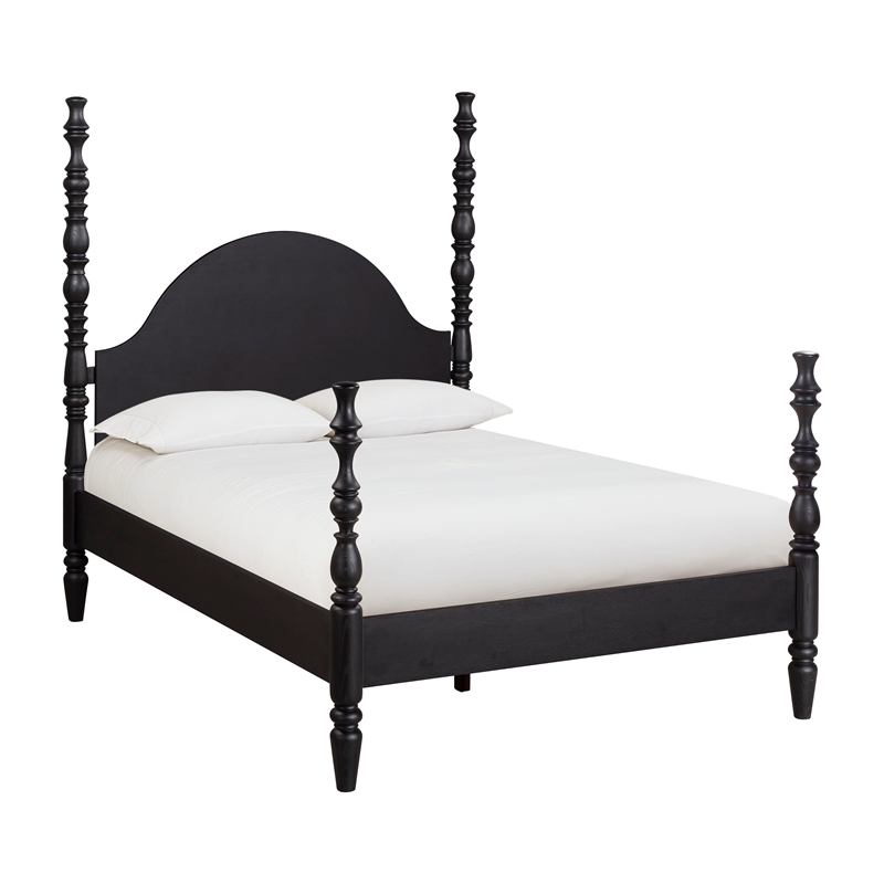 Rosalie Black Ash Queen Bed