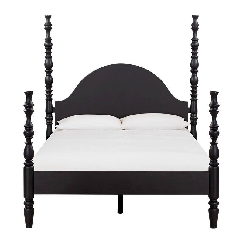 Rosalie Black Ash Queen Bed
