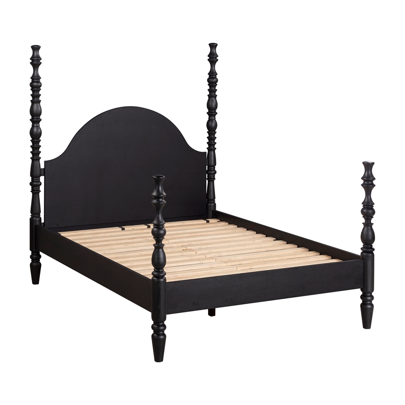 Rosalie Black Ash Queen Bed