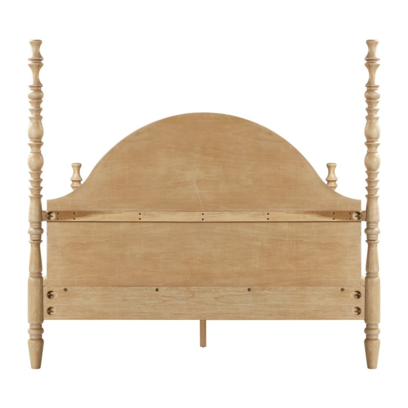 Rosalie Washed Natural Ash King Bed