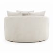 Hanim Cream Boucle Daybed