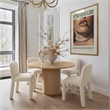 Georgia Cream Performance Chenille Dining Chair