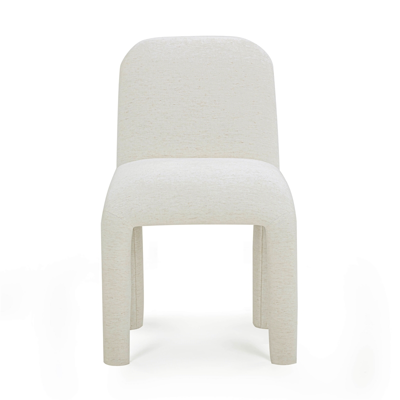 Georgia Cream Performance Chenille Dining Chair